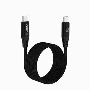 PISEN C to C 60W magnetic braided fast charging data cable 1m CC-FC22-1000