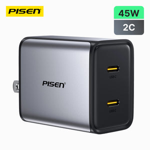 PISEN BOLT Utility 45W 2-Port GaN Fast Charger TP-C65