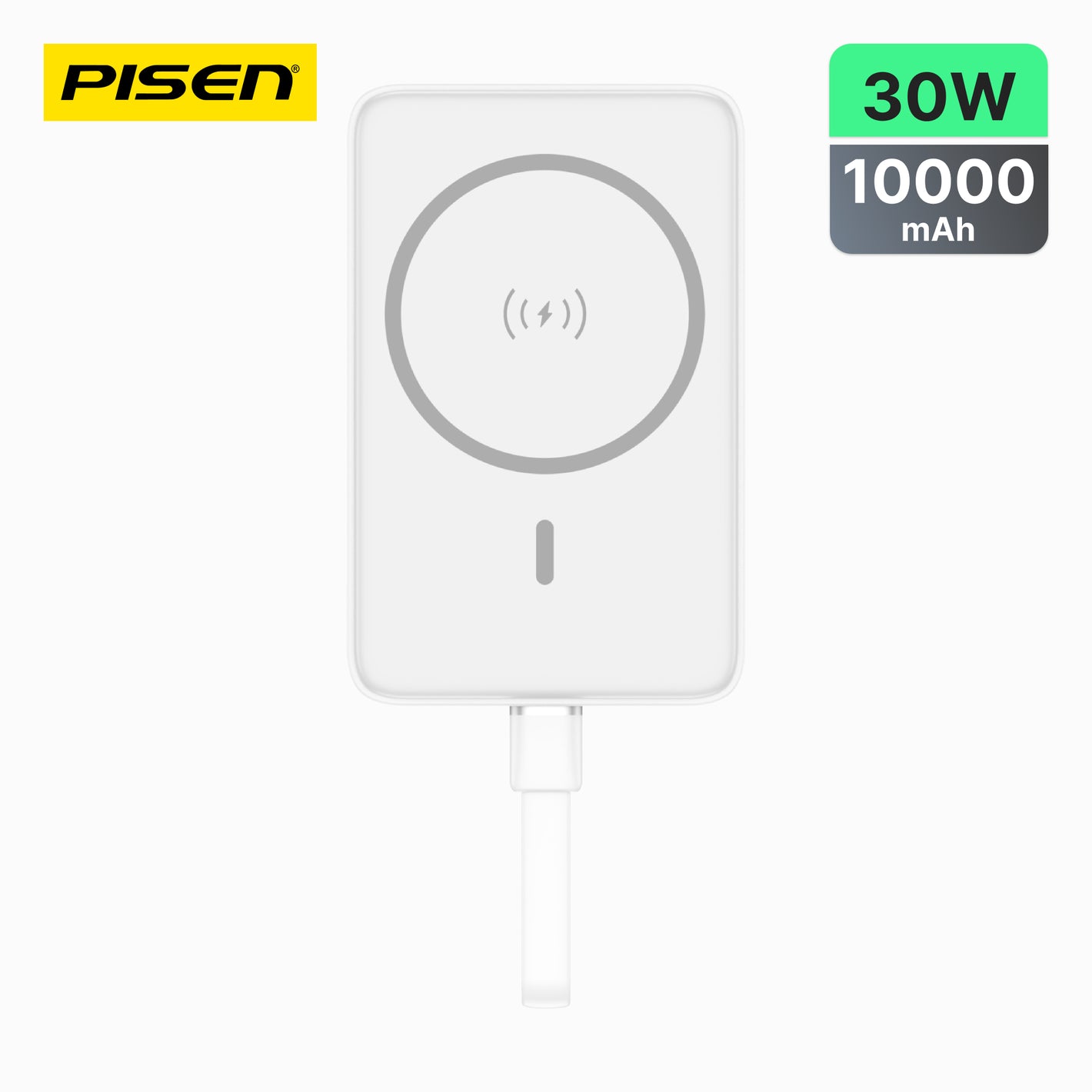 PISEN PowerMag Magnetic 30W 10000mAh Power Bank TP-D113