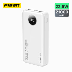 PISEN Power Cube 22.5W Digital Display  21000mAh Power Bank TS-D301