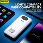 PISEN PowerLink 4 in 1 Fast Charging 10000mAh Power Bank TS-D342