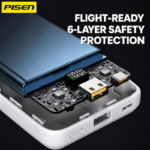 PISEN PowerLink 4 in 1 Fast Charging 10000mAh Power Bank TS-D342