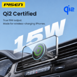 PISEN Mag Depot Qi2 15W Wireless Car Mount Charger TP-C70