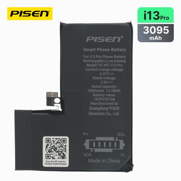 PISEN iPhone 13 Pro built-in replacement battery