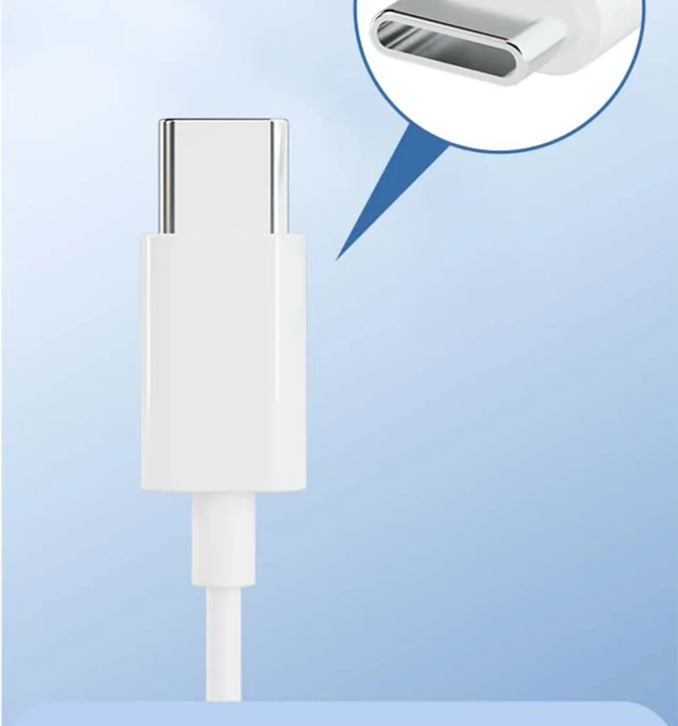 PISEN TP-CP03 USB-C wired earphones - USB-C connector close-up