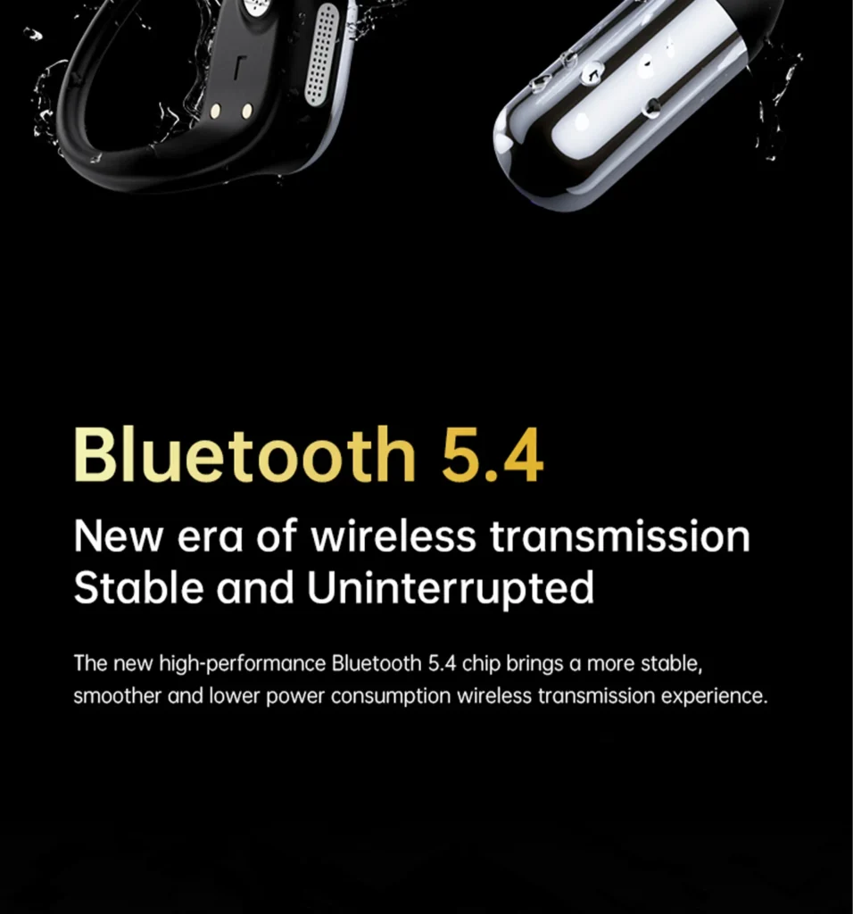 PISEN O1 open-ear headset - wireless transmission section