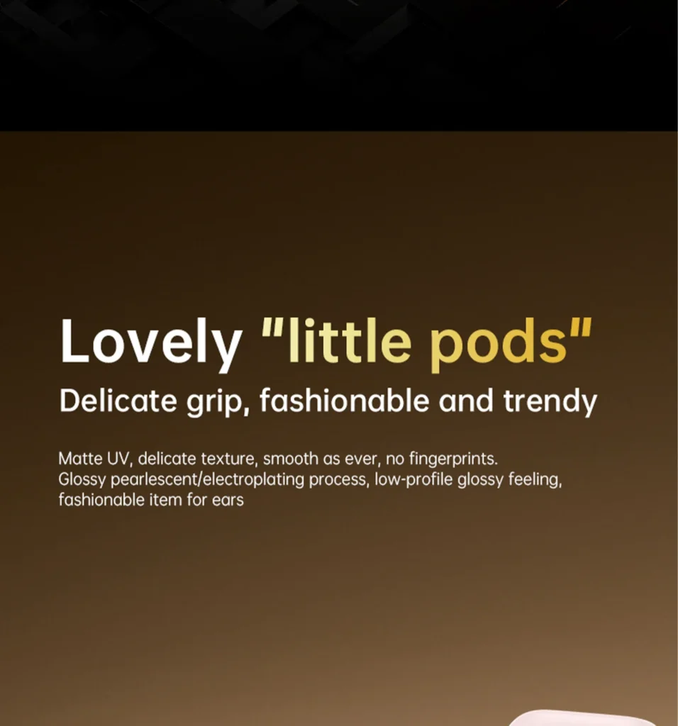 PISEN O1 open-ear headset - charging case design section