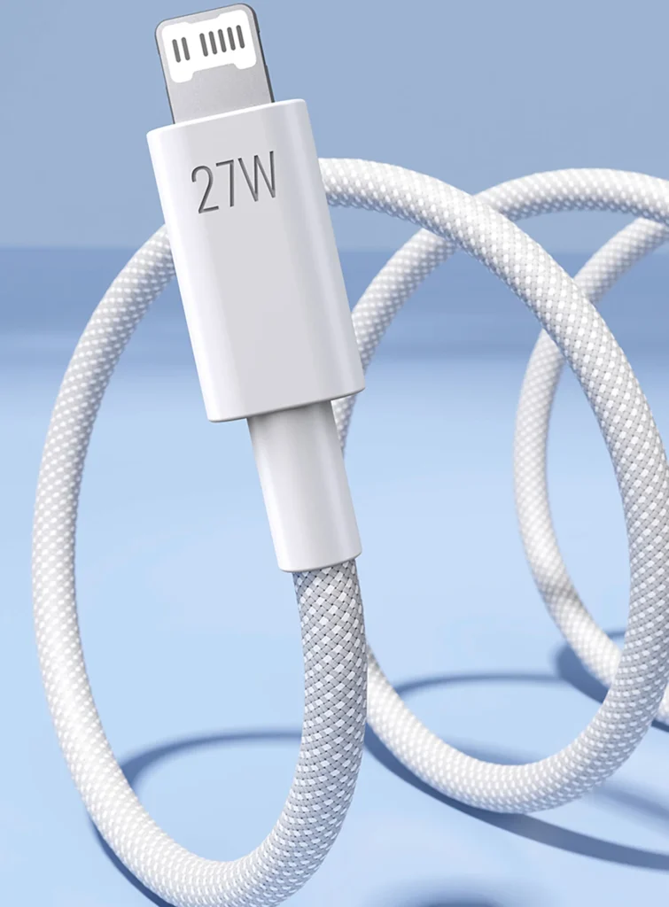 CL PD10 PISEN QUICK C To L 27W Colorful Braided Data Cable Overseas Version 07