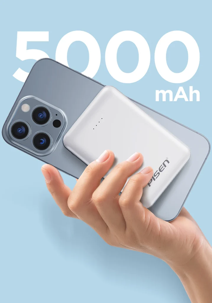 Pisen 10W Mini Power Bank 5000 English Version TP D34 05