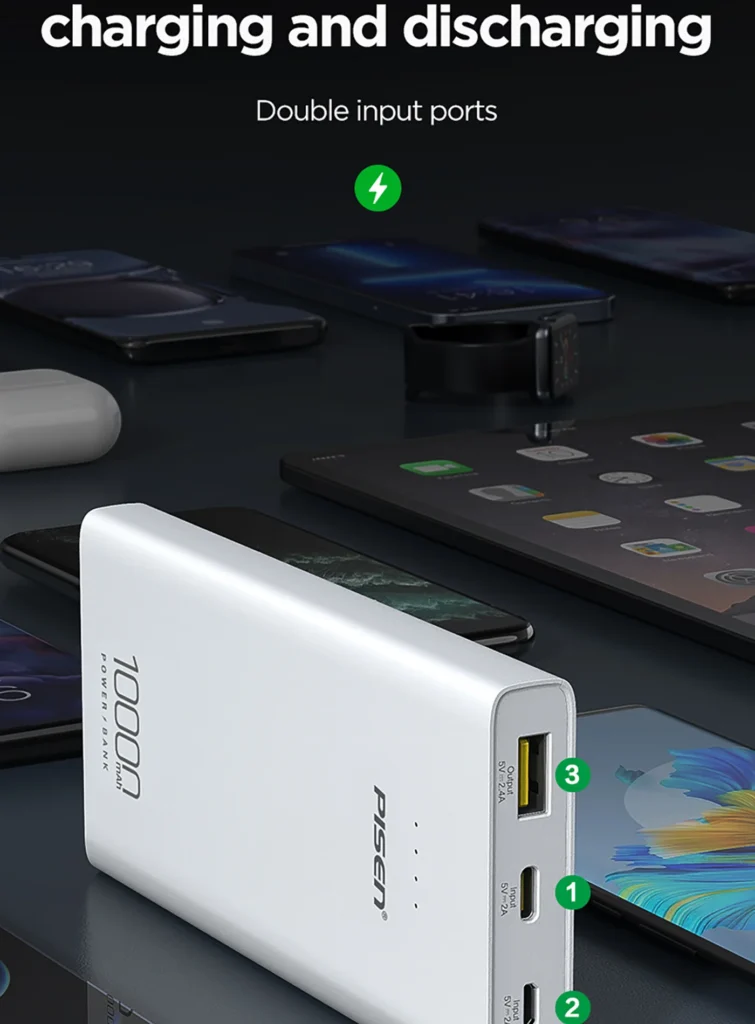 Pisen 12W Power Bank 10000 (TS D324) (International Version) 04