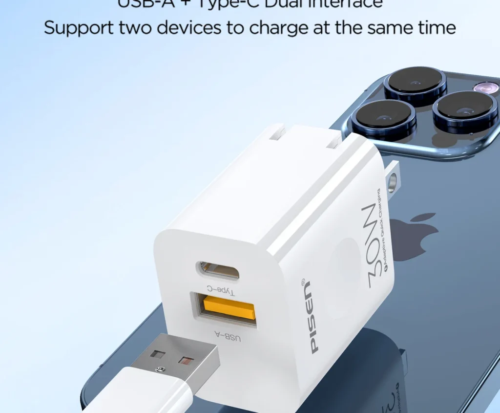 PISEN 30W Fast Charger 1C1A (US Version) TS C171 08