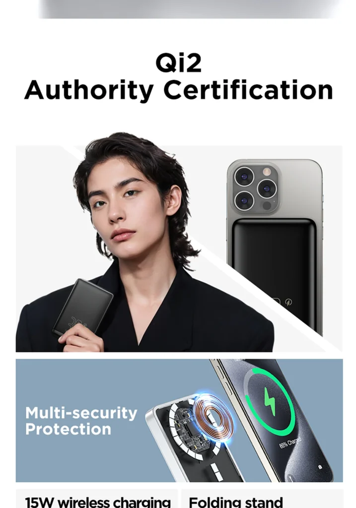 PISEN QUICK 30W Magnetic QI2 Wireless Fast Charging Power Bank 10000 TP D101 Thailand 02
