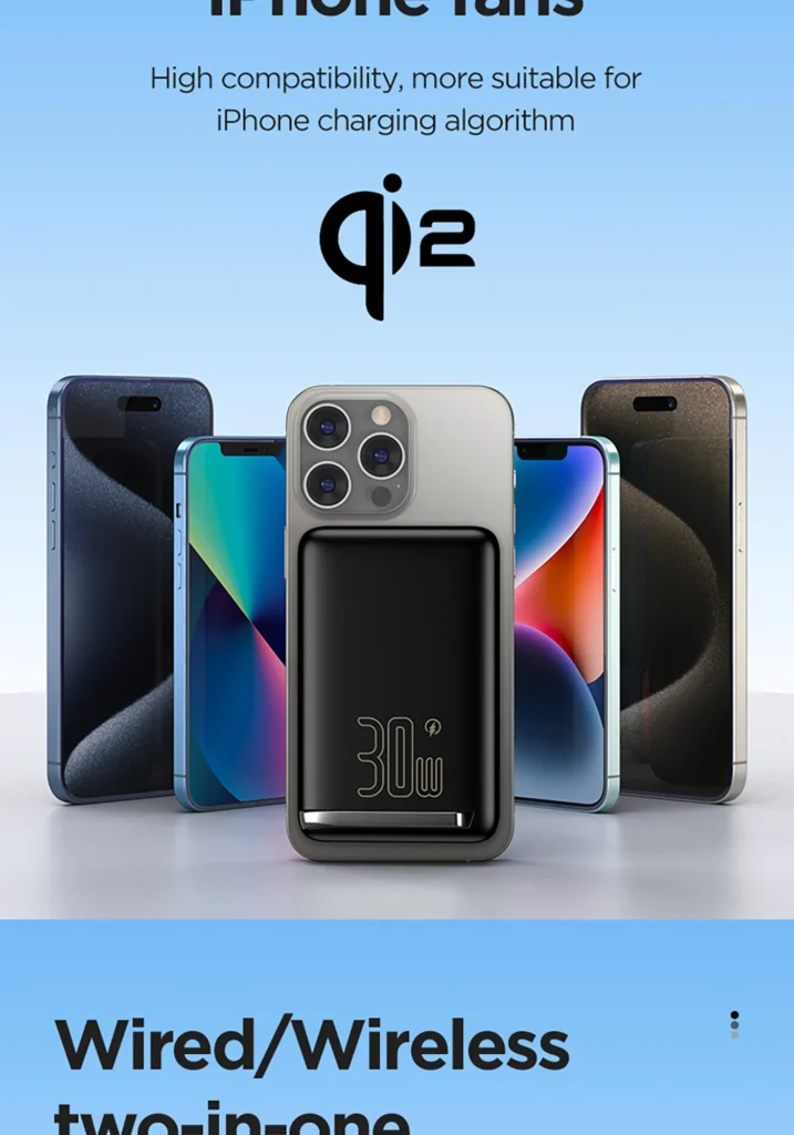 PISEN QUICK 30W Magnetic QI2 Wireless Fast Charging Power Bank 10000 TP D101 Thailand 04