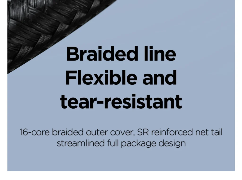 PISEN QUICK 3A C To C Aluminum Shell Braided Data Cable 1m CC PD12 English 10
