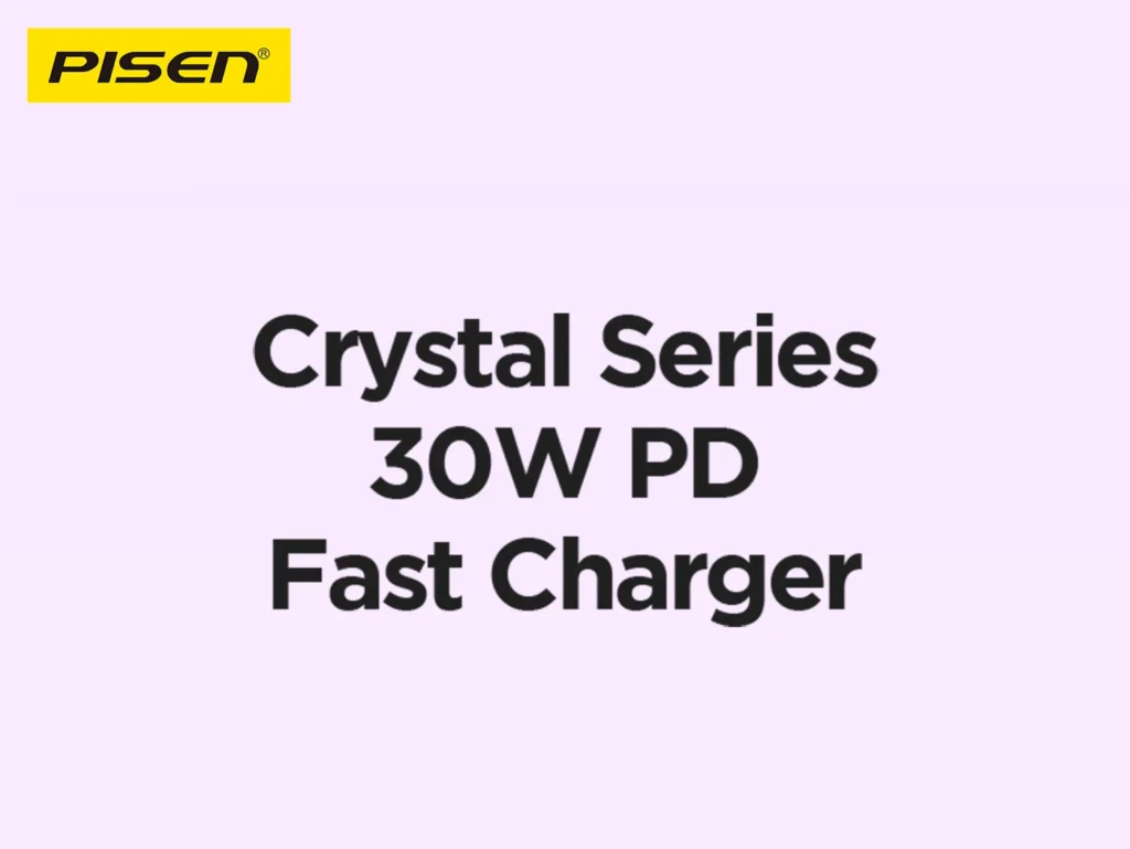 TP C20 PISEN PD30W Crystal Dual-Color Fast Charger 1C1A (US Version) 01