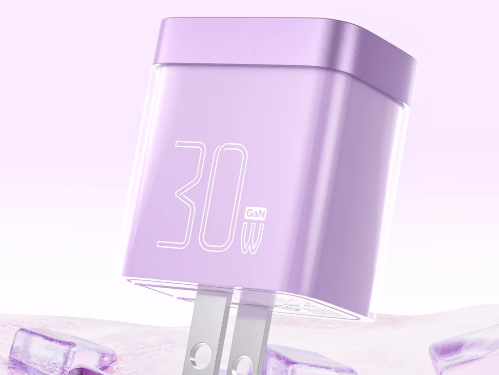 TP C20 PISEN PD30W Crystal Dual-Color Fast Charger 1C1A (US Version) 02