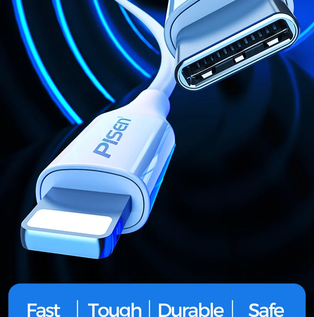 CL PD01 20210309 PISEN QUICK Type C To Lightning 3A Data Cable 1 02