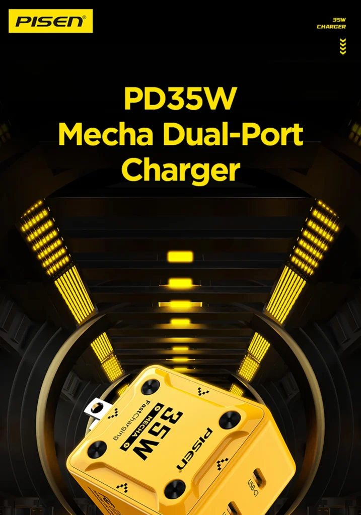 PD35W Mecha Dual-Port Charger 2C (TS C186) US Version 01