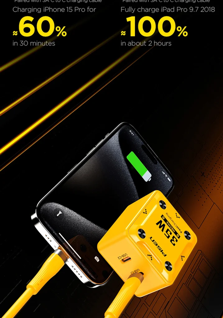 PD35W Mecha Dual-Port Charger 2C (TS C186) US Version 05