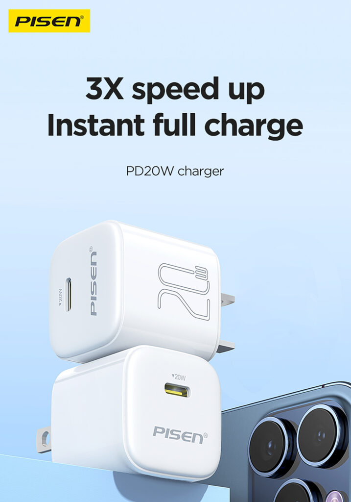 PISEN QUICK PD20W Fast Charging TS C165 English Version 01