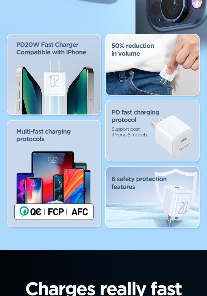 PISEN QUICK PD20W Fast Charging TS C165 English Version 02