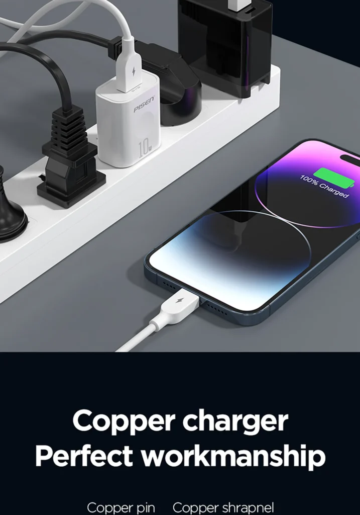 Pisen USB Mobile Phone Charger Set 2 04