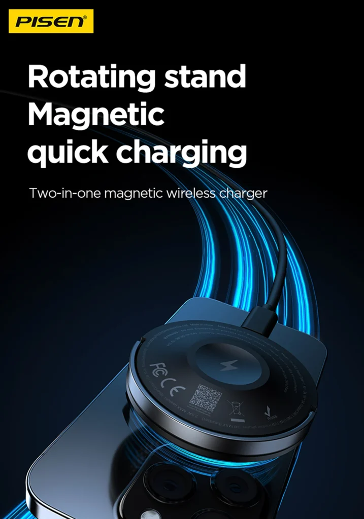 2-in-1 Magnetic Wireless Charger (TP C43) International Version 01