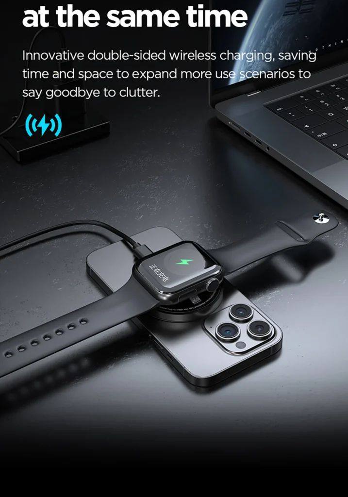 2-in-1 Magnetic Wireless Charger (TP C43) International Version 07