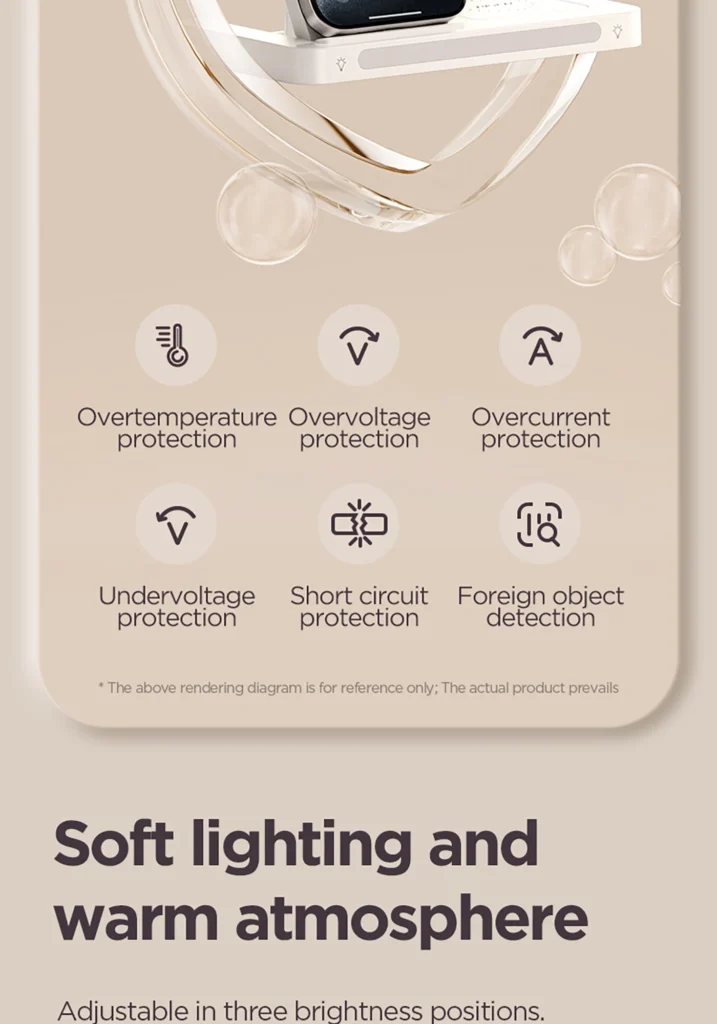 XY C56 3-in-1 Foldable Wireless Charger Overseas 10