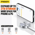 PISEN M.2 Dual-sided Magnetic Hard Drive Enclosure TP-CM01