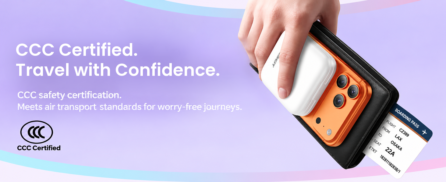 PISEN TP-D275 mirror power bank - power bank carried with a phone