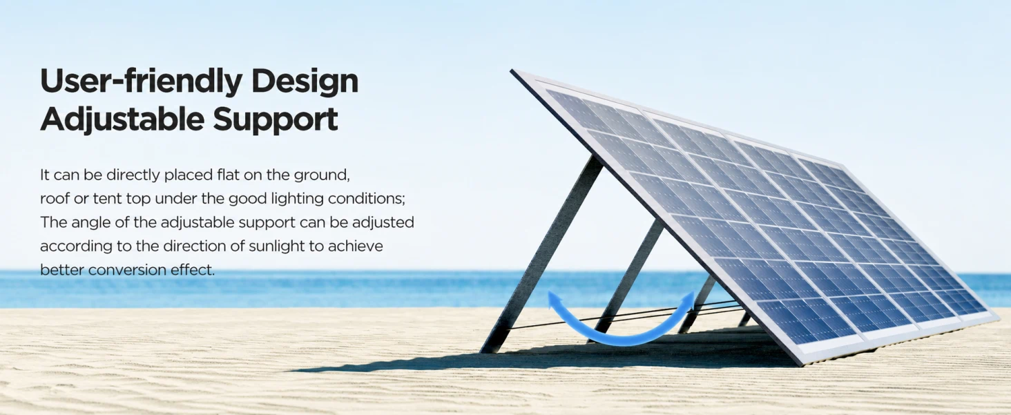 PISEN TP-SE02 solar panel - adjustable solar panel support