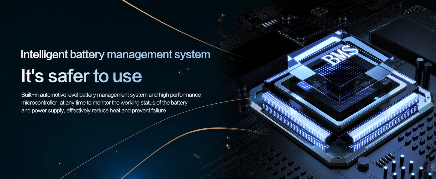 PISEN TS-OPS02 portable power station - battery management circuit illustration